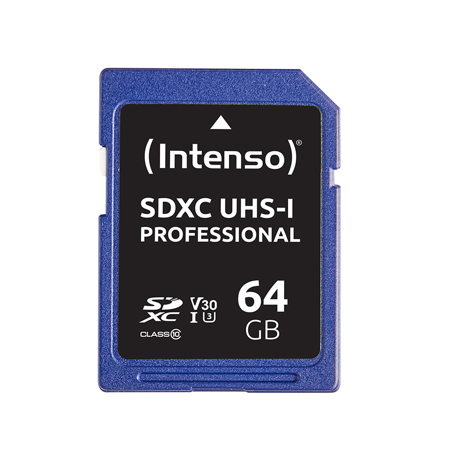 Intenso SD card professional uhs i intro