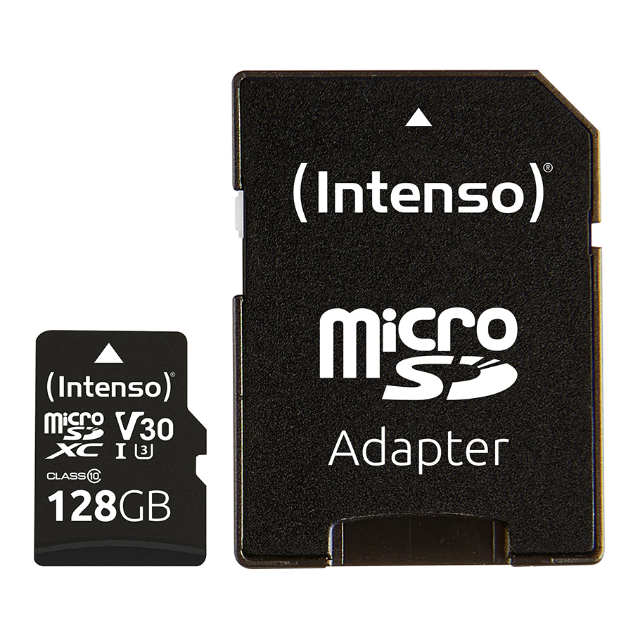 Intenso microSD card professional intro