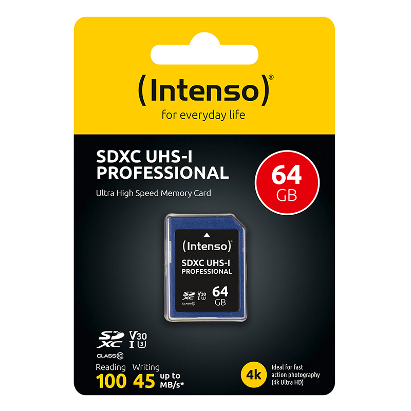 Intenso te SD card professional uhs i