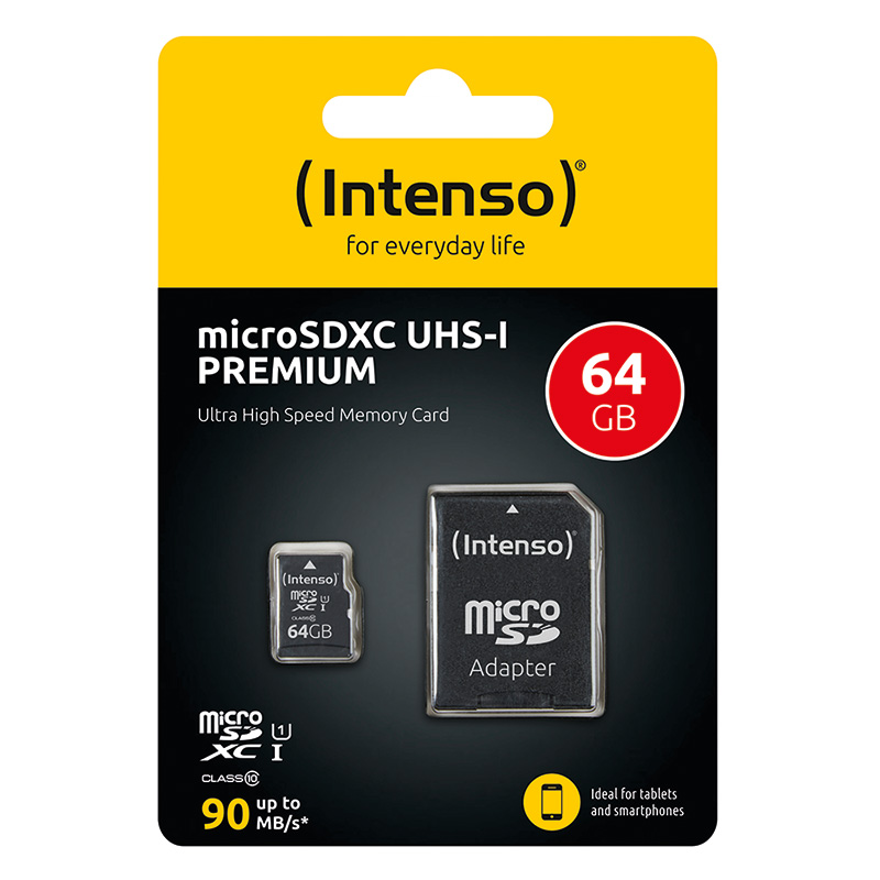 Intenso te microSD card premium