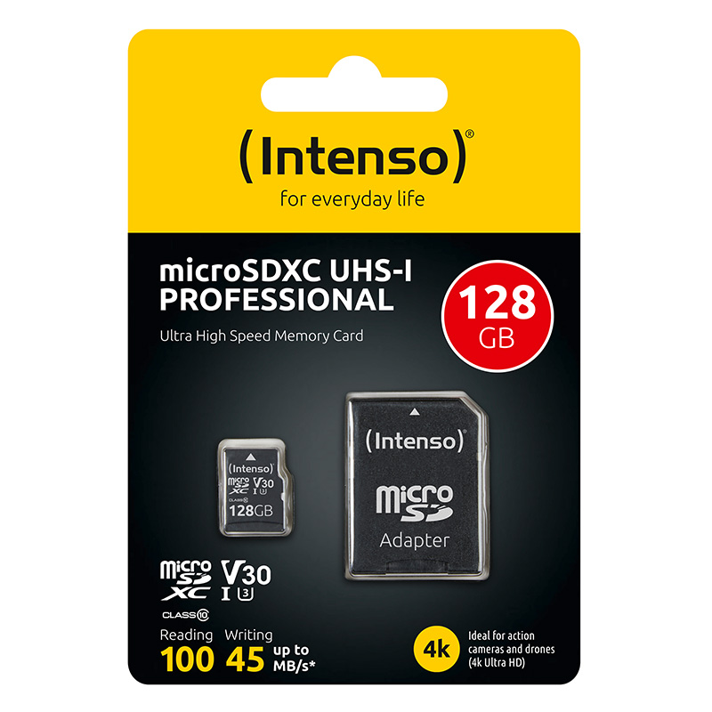 Intenso te microSD card professional