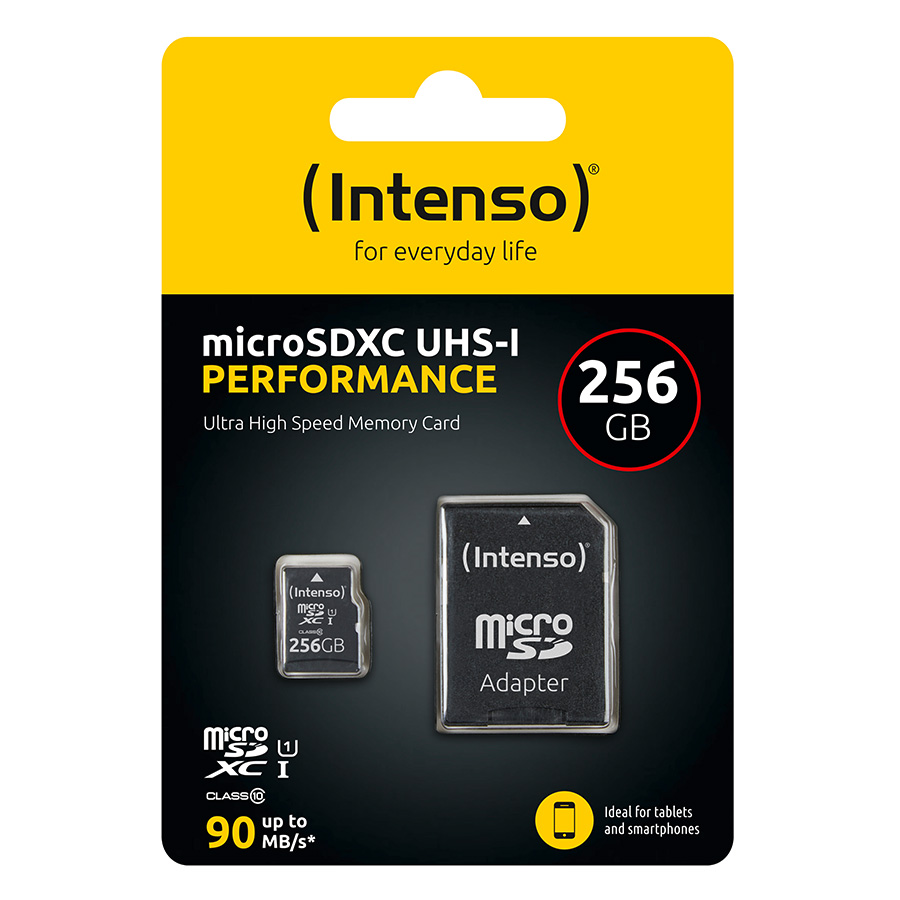 intenso micro sd karte performance intro