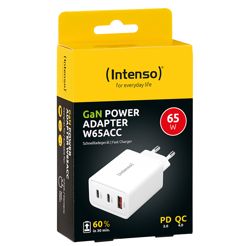 intenso te poweradapter w65acc gan