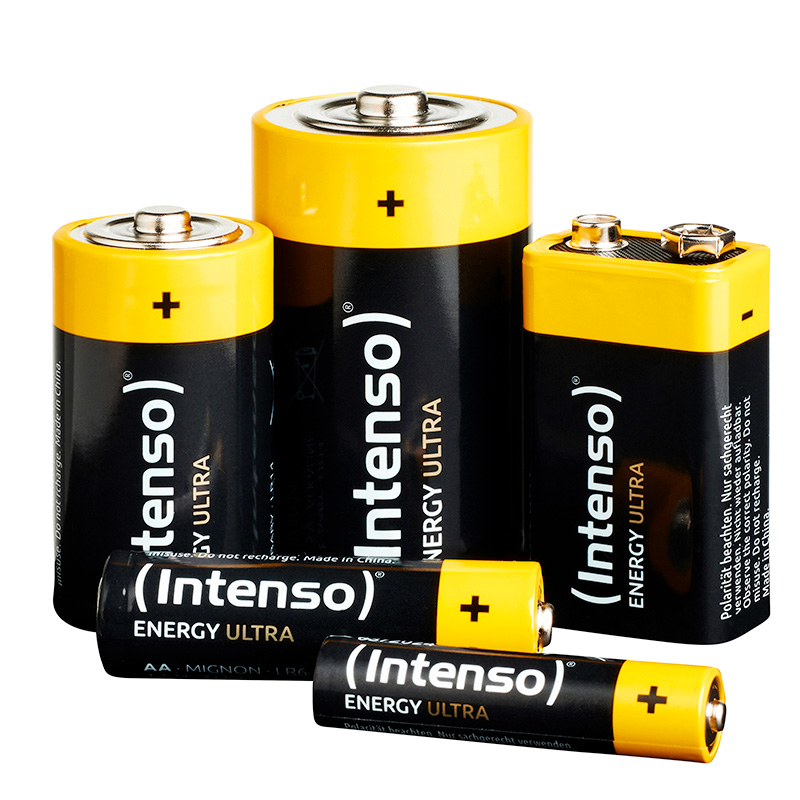 intenso te alkalinie batterien