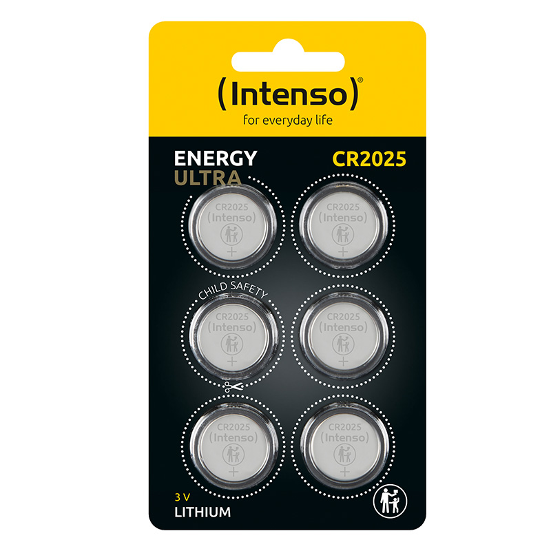 intenso te energy ultra knopfzellen CR2025