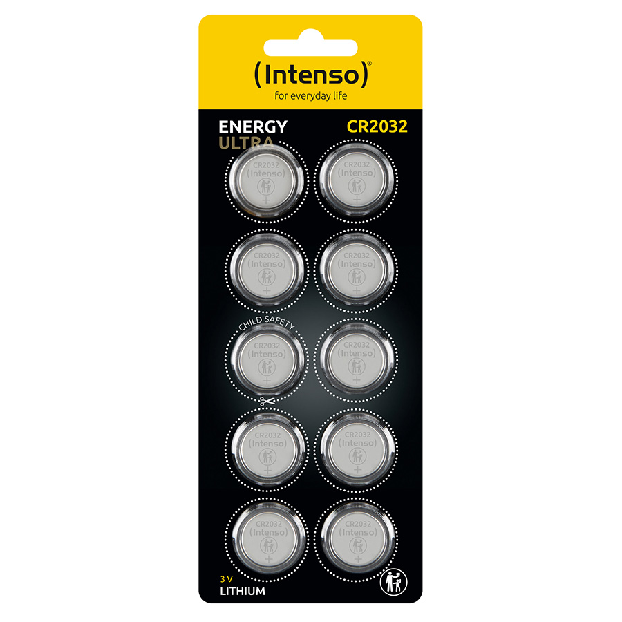 intenso te energy ultra knopfzellen CR2032