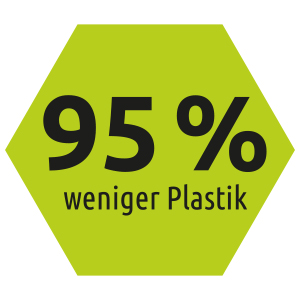 weniger plastik