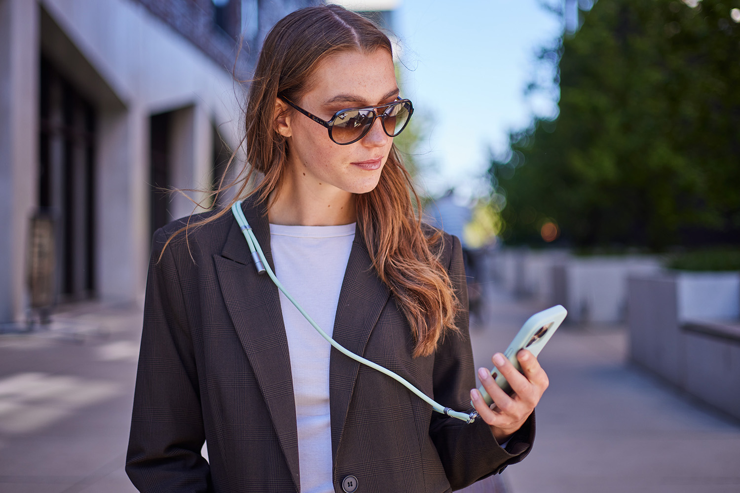 Cell Phone Lanyard green Cell Phone Lanyard green